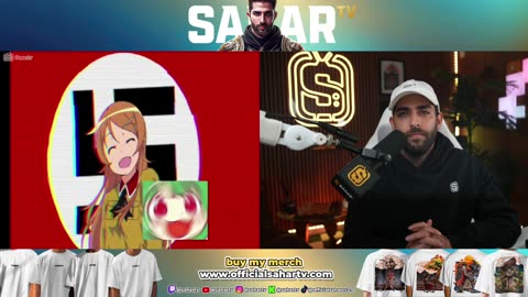 A literal Nazi tells SaharTV that he can't wait for the wait race to dominate the world