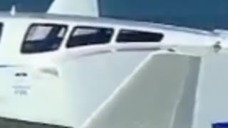 Weird Looking Aircraft Hovers on Water FlightShip #AeroArduino