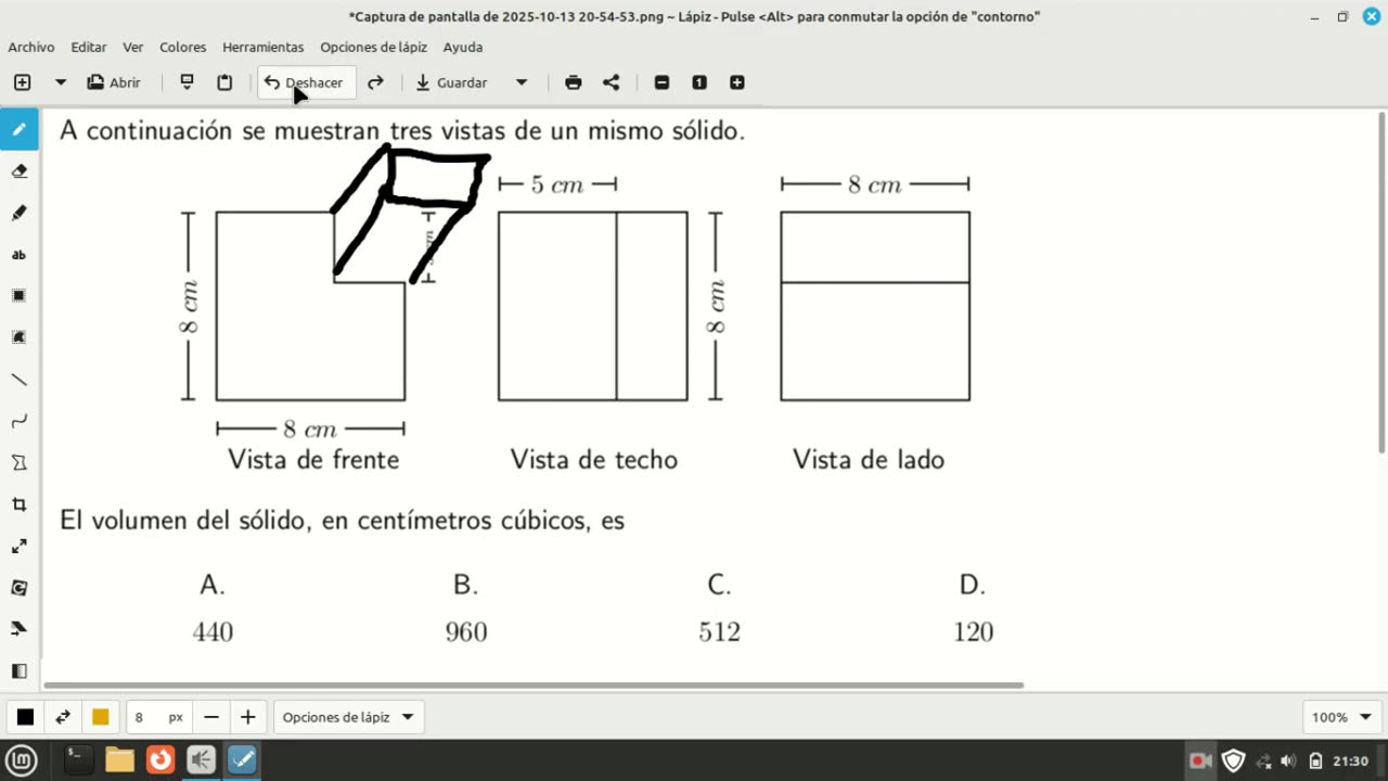 math question for the entrance exam