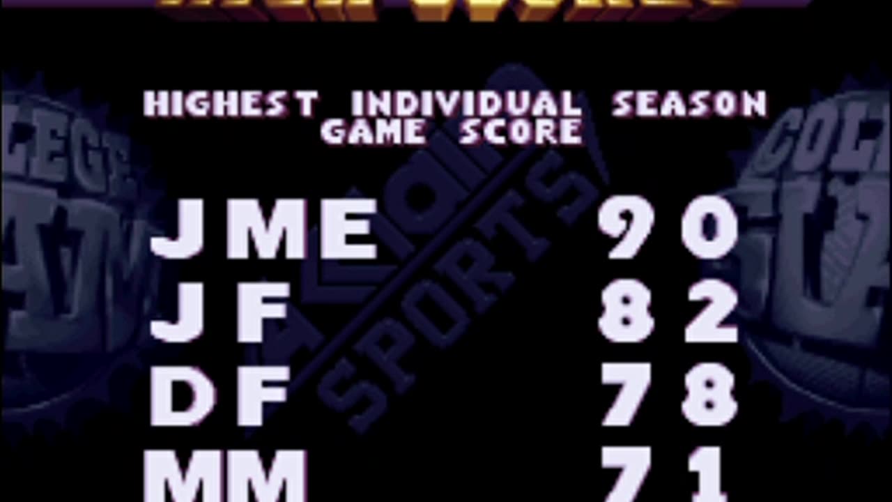 Snes rom College Slam