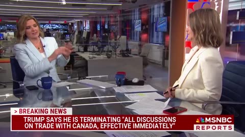 Oh Canada! Trump says he is terminating trade discussions with Canada, effective immediately