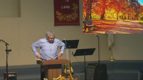 ACF "CHANGE OF SEASONS, HARVEST AND THANKSGIVING" LUKE 10:2 WITH DEACON LILES COBB 10-26-2025