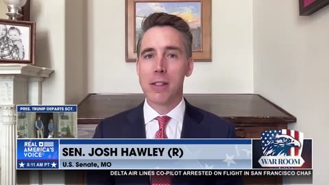 Sen Hawley · Trump: First president in history every single nominee filibustered❗