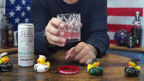 PFC Bernard Sweet - 6666 Four Sixes Paloma Vodka RTD Cocktail Review