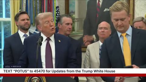 President Trump Makes an Announcement, Sep. 2, 2025