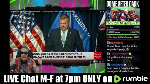 Pam Bondi Press Conference
