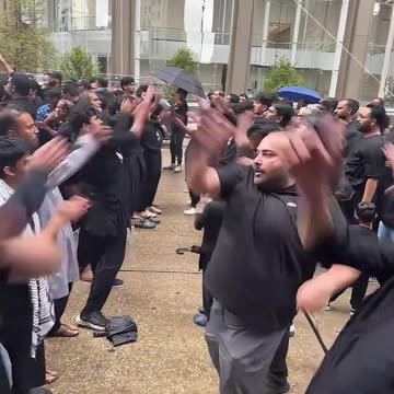 Meanwhile in Texas — Cultural Exchange in Action: Synced Chest-Beating for Some Abu