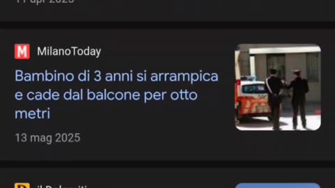 La nuova sindrome della caduta dal balcone.