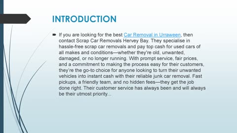 Best Car Removal in Urraween