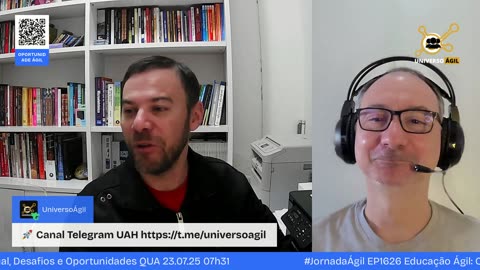 #JornadaÁgil EP1626 Educação Ágil: Cenário Atual, Desafios e Oportunidades QUA 23.07.25 07h31