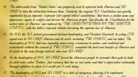 2nd Declaration Of Independence