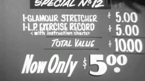Commercial - Jack LaLanne Glamour Stretcher & Exercise LP Record