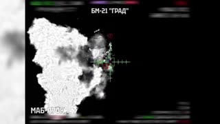 Insane Detonation of a Russian Grad Launcher