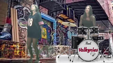 Valkyries performs "maniac"