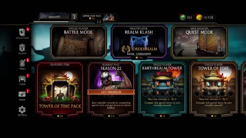 Mortal Kombat and then Warframe