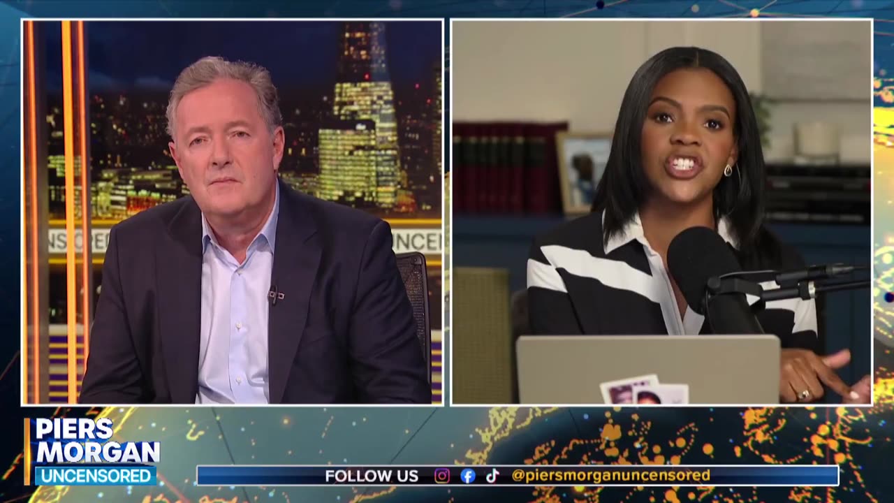 Candace Owens own Morgan again on his own show