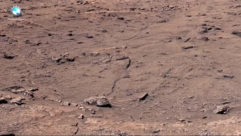 La curiosité du rover martien de la NASA a capturé les images 360° de la vie géologique de Mars