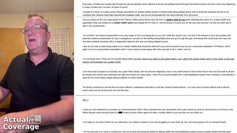 ACTUAL COVERAGE: UK GOVERNMENT ARE NOW HIDING SUDDEN DEATHS