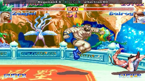 MegamanX-8 vs albertron RD