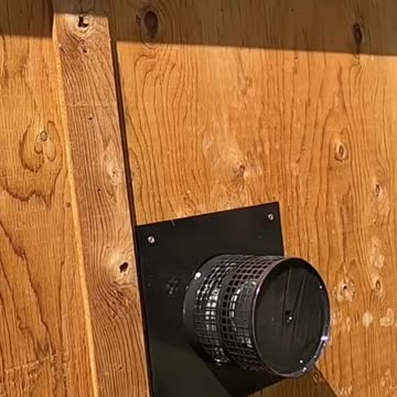 Cabin Ventilation Installation_ Simple Steps for Rainwater Protection #livingoffgrid