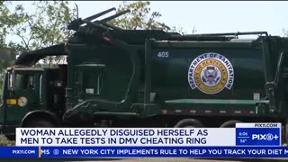 A New York woman, Jamie Middleton, is accused of repeatedly disguising herself