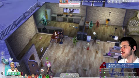 SIMS 4 🏡 ALL DLC 🎮 Crowd Control ON ⚠ Most of the house are Dead ☠ and still scammers 💰