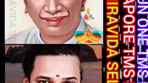 ONE SUN ONE TMS LEGEND M.THIRAVIDA SELVAN SINGAPORE TMS FANS