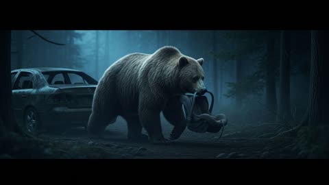 Viral Dog Bear Rescue Moment