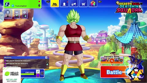 DRAGONBALL GEKISHIN SQUADRA ( ドラゴンボール ゲキシン スクアドラ ) ᕈS5 🎮 : TEST RUN