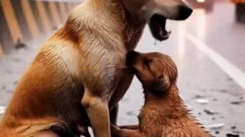 Very sorry for the dog