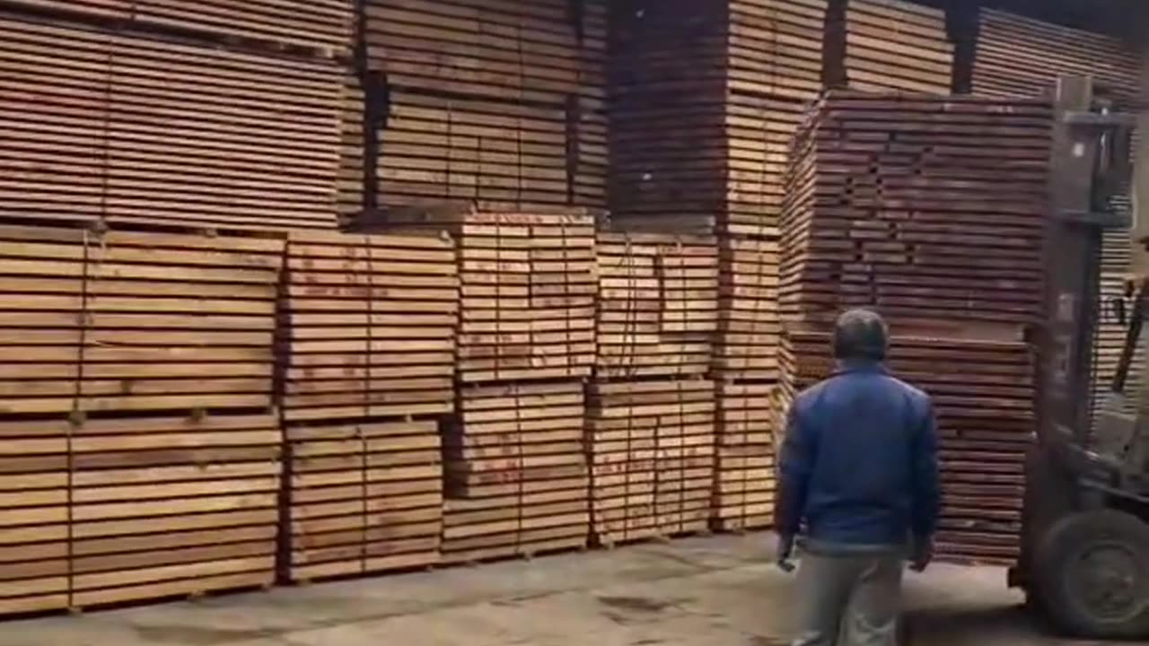 Wood drying room