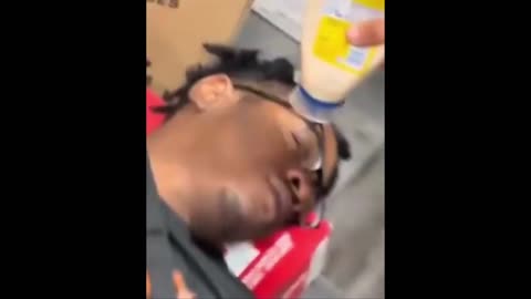 Quick smile clip - real anger - look at his eyes. lol