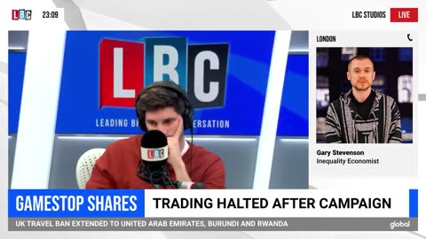 GAMESTOP: Wall Street Bets Strategy - Gary on LBC with Tom Swarbrick