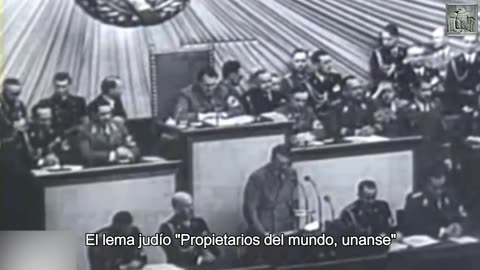 Adolf Hitler - Hombres creativos de todas las naciones reconozcan a nuestro enemigo común