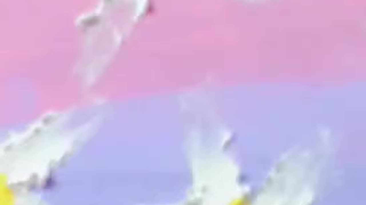 3D painting Art with Arcylic pastel colour 🎀🎨✨🌸