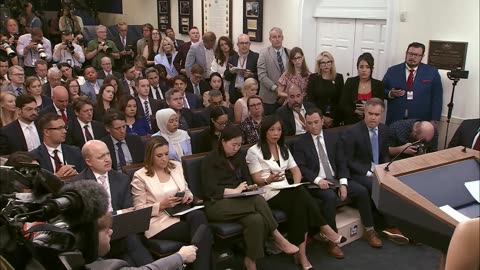 Press Secretary Karoline Leavitt and Stephen Miller Brief Members of the Media, May 01, 2025