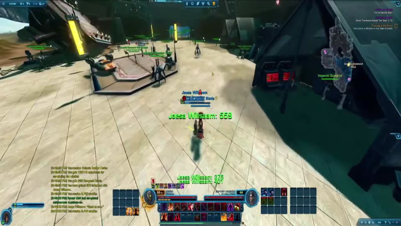 Star Wars -Sith Warrior Gameplay Part 1