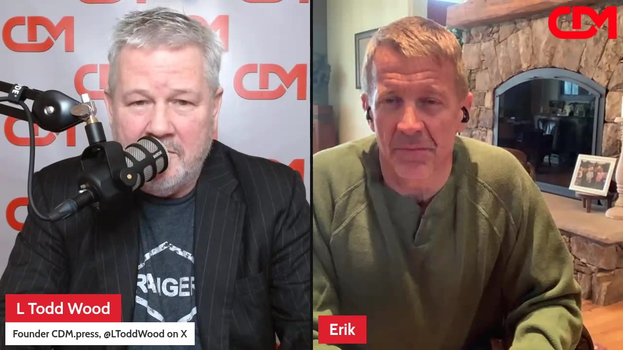 AFP PODS: Former Blackwater CEO Erik Prince - How To Fix Everything! 3/26/25