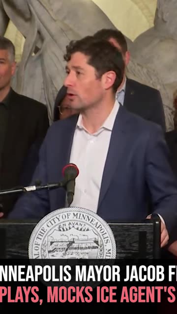 Minneapolis Mayor Jacob Frey Downplays, Mocks ICE Agent's Injury