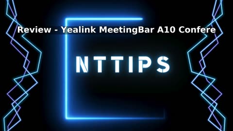 Yealink MeetingBar A10 Conference Room Webcam 4K 120° Wide Angle Camera with And