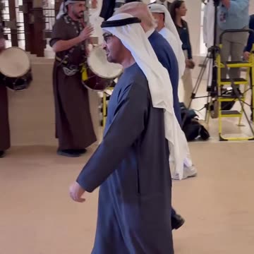 UAE President Sheikh Mohammed bin Zayed received President Trump in Abu Dhabi. 🇺🇸