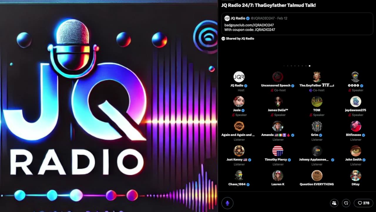 JQ Radio 24/7: ThaGoyFather