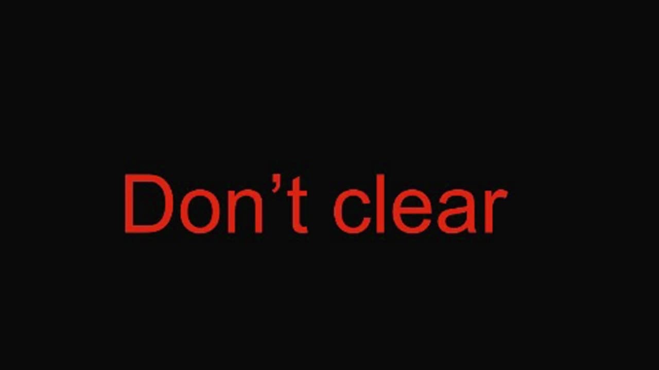 Don’t Clear [Official Audio] (RUMBLE EXCLUSIVE)
