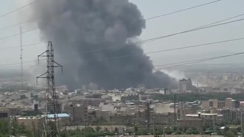 IRGC Headquarters Hit by 2nd Wave of Bombs
