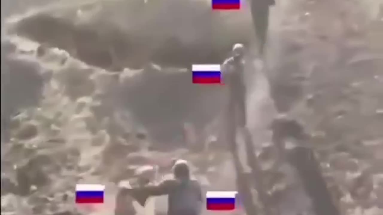 Russians Toss Wounded Comrade to the Curb At First Sign of Trouble