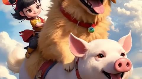 Dog an baby