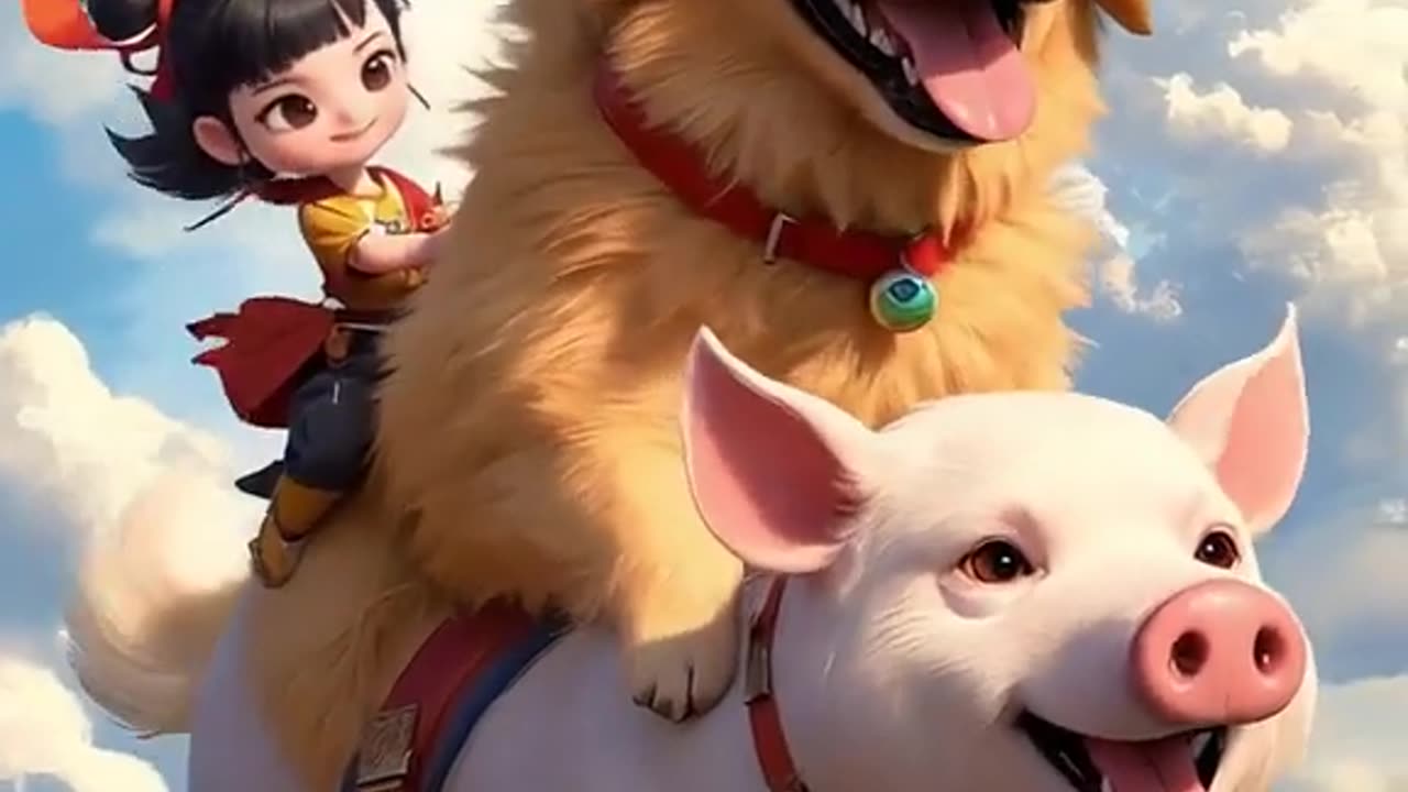 Dog an baby