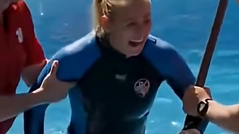 "Jessica the Dolphin Trainer ATTACKED! 🐬😱 | Shocking Ocean Moment"