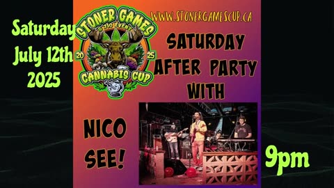 5th Annual 710 Stoner Games & the Stoner Games Cup After Party With Nico See