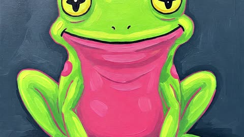 Cartoon Frog